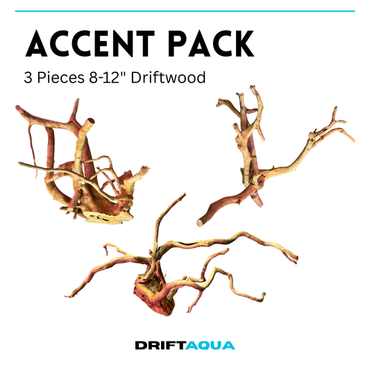 Three-pack of small driftwood for aquarium